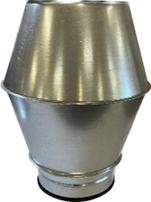 Betétkúpos kifúvófej, NA100