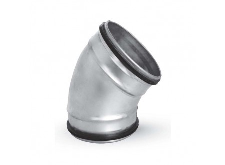 45°-os könyök idom NA125